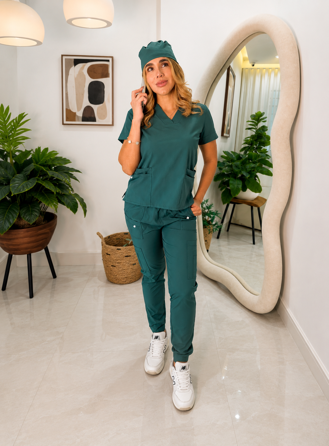 Uniforme antifluido Cristal Colección Brisa